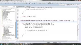 Neighborhood-based Recommender Tutorial