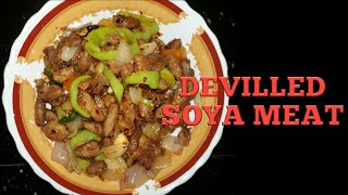 SRI LANKAN STYLE DEVILLED SOYA MEAT | இலங்கையின் சோயா மீட் டெவில் வித்தியாசமான முறையில்