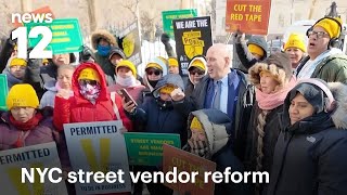 NY City Council overrides veto on bills to expand licenses, street vendor reform | News 12