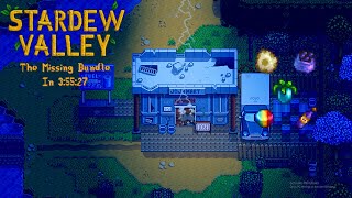 Stardew Valley Speedruns | The Missing Bundle Glitchless in 3:55:27 [WR]