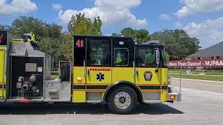 HCFR Station 41 Responses (Rare Reserve Ambulance!) Aug 18, 2024