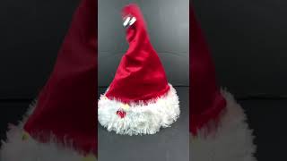 DanDee Musical Lighted Singing Christmas Santa Hat