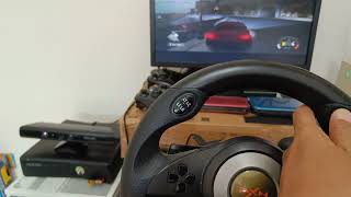 PXN V3 Pro With Xbox 360 Game Steering Wheel