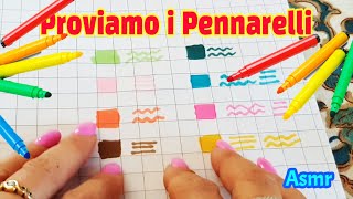 [ ASMR ] - Proviamo i Pennarelli 📝🖍