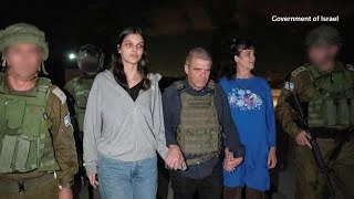 Hamas frees two American hostages held in Gaza
