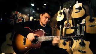 RENOWNED FINGERSTYLE GUITARIST CK CHEN 指弹大师陈亮演奏《无题》麦杰克高端手工琴4A月夜