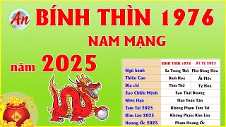 Tử Vi Tuổi BÍNH THÌN 1976 Nam Mạng Năm 2025 - Nhiều May Mắn, Mưu Cầu Dễ Dàng