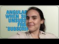 Angular/RxJS When should I unsubscribe from Subscription