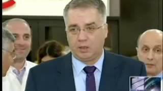 ა.ალადაშვილის სახელობის განახლებული კლინიკის გახსნას დავით სერგეენკო დაესწრო