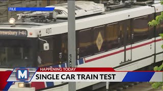 Metrolink tests new single car
