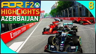 BAKU MADNESS (F1 2020 | AOR XB1 F2: S20 Round 8 - Azerbaijan GP)