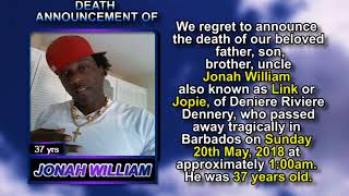 Jonah William SHORT