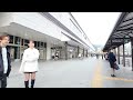 jr三原駅南口バス停のまちなみ（広島県三原市）