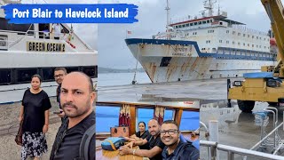 Port Blair(Sri Vijaya Puram) to Havelock Island(Swaraj Dweep) Waterway#ThelndiaVoyager