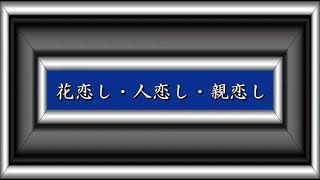 花恋し・人恋し・親恋し／三橋美智也