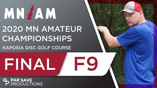 2020 Minnesota Amateur Championships - Round 2 of 2 | Front 9 - Bauch, Hipp, Dammann, Ebertowski