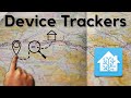 Location and device tracking in Home Assistant