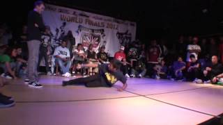 UK BBoy Champs 2012 - HOO HOO vs SUNNI (Solo BBoy Top 16)