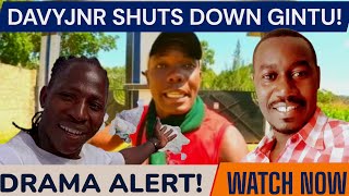 🔥 DAVYJNR SHUTS DOWN HATERS in Epic Response! 😲 @IT'S _ GINTU EXPOSED!