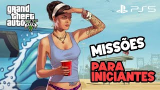 MISSÕES PARA GANHAR DINHEIRO NO GTA 5 PS5 (DICA PARA INICIANTES)