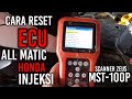 PENGGUNAAN SCANNER MOTOR ZEUS MST-100P KE HONDA BEAT | RESET BEAT ESP PAKAI SCANNER INJEKSI MST-100P