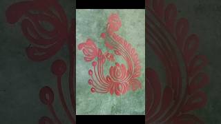 New Alpona Design | Rangoli Design Viral Alpona Trending #shortsvideo #art #alpona #rangoli #shorts