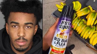 Man Arrested For Using Bug Spray On Food In Walmart