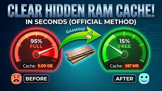 Why Your Windows PC is Slow? Clear Hidden RAM Cache in Seconds (Official Method)