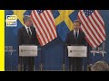 Secretary Antony Blinken Holds News Conference With Swedish Prime Minister