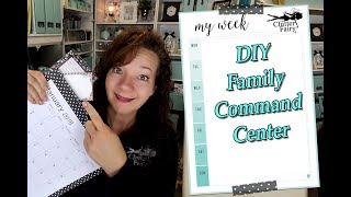 How to make a DIY Command Center