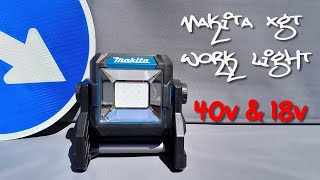 40v Makita ML003G Work Light Review  🤐