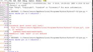 Python Program to Calculate Grade of Student