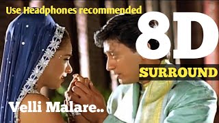 Velli malare | 8D Bass Booted songs | Jodi | A.R rahman | Tamil 8d music official | 8D songs