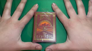 Disney The Lion King Playing Cards by Bicycle Review