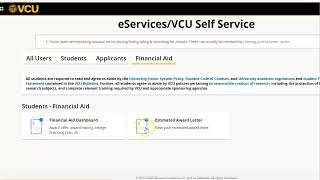 VCU ESERVICE