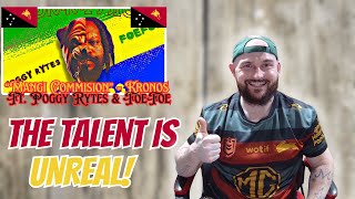 What an incredible vibe! Aussie Reacts to Mangi commission (feat. Poggy Rytes \u0026 FoeFoe)