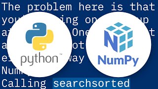Is python bisect faster than numpy.searchsorted?