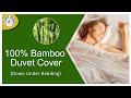 Review 2021 Bamboo Duvet Cover from Down Under Bedding