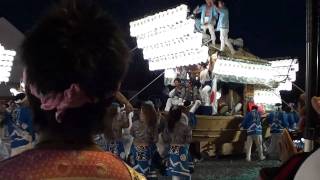 平静22年度　科長神社祭礼　宵宮　太子町役場　後屋