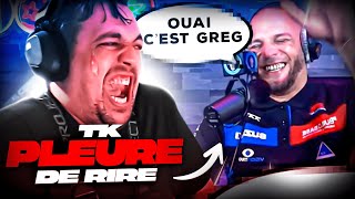 TK PLEURE DE RIRE SUR BASSEM (OUAI C'EST GREG) 😂 DANSE DU LOGOBI EN LIVE 🕺- BEST OF THEKAIRI78