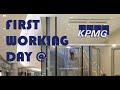 First Week at KPMG India | How is KPMG India | Joining KPMG India | Vlog #3