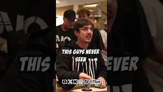 Bryce Hall vs Mizkif at the Blackjack table #tfue #shorts #brycehall #mizkif #fortnite