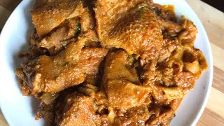 Boti ka salan Recipe/chakna Recipe /goat intestine curry recipe