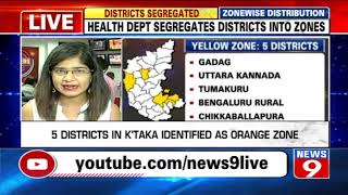 6 districts in Karnataka under Red Zone