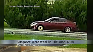 Suspect in Marathon Co. hit-and-run arrested