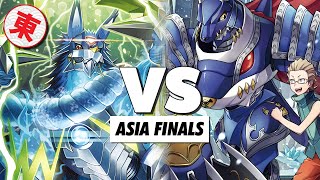 FenriLoogamon vs. MirageGaogamon: Asia Regional Finals - Quarter Finals