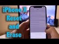 Hard Reset   How to reset and erase iPhone X Recovery Mode