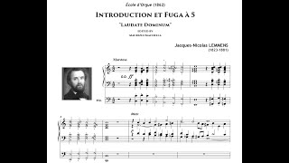 Jacques Nicolas Lemmens (1823-1881): Introduction et Fugue à 5 (Laudate Dominum)