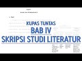 BAB 4 SKRIPSI LITERATUR REVIEW