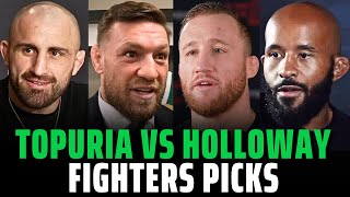 UFC 308: Ilia Topuria vs Max Holloway Fighters Picks